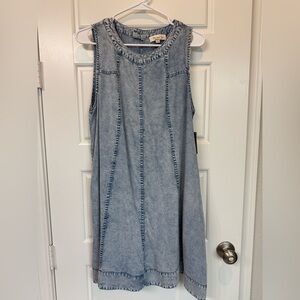 Doe and Rae Blue Denim Dress